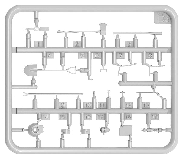 MiniArt MT35603 1:35 Tool box set with etched parts