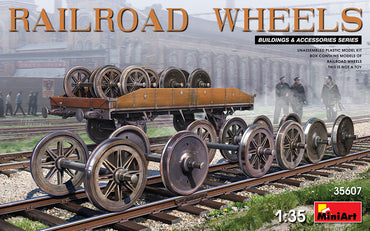 MiniArt MT35607 1:35 Railroad Wheels
