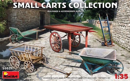 MiniArt MT35621 1:35 SMALL CARTS COLLECTION