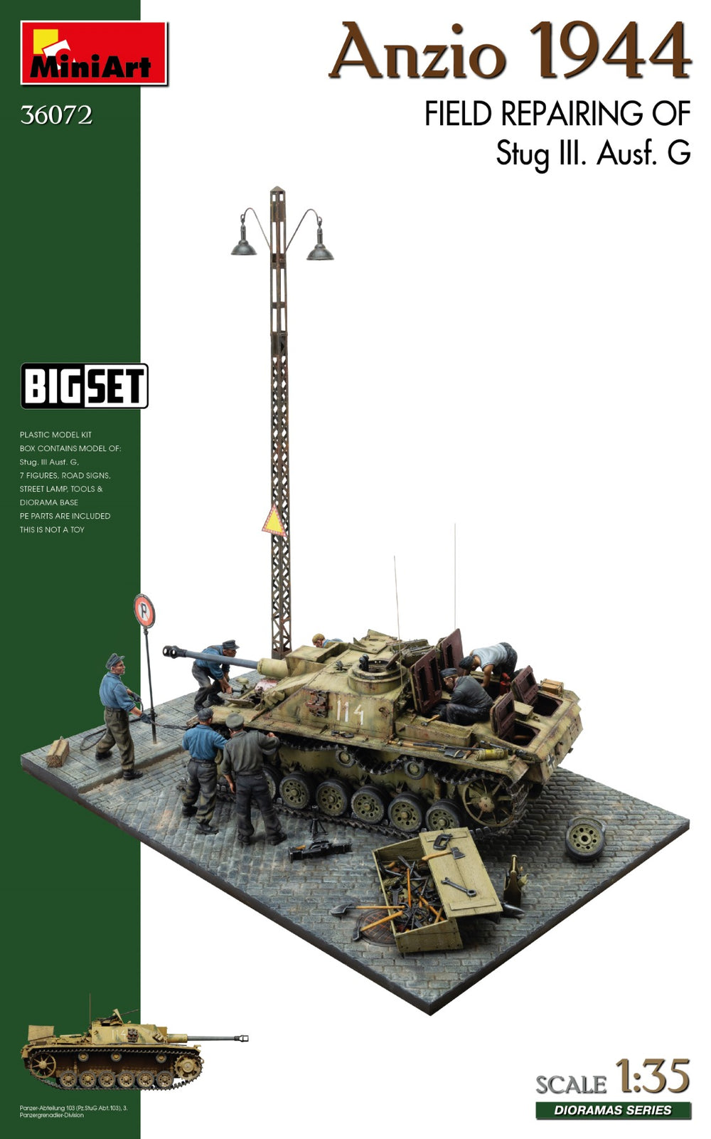 MiniArt MT36072 1:35 Anzio 1944