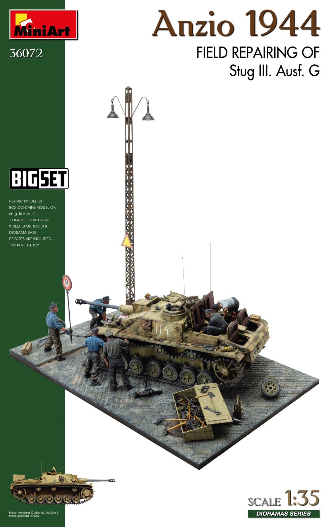 MiniArt MT36072 1:35 Anzio 1944