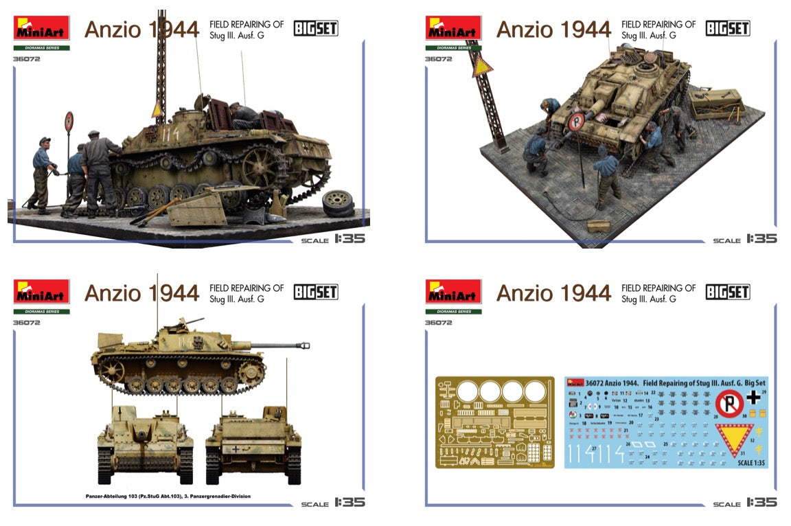 MiniArt MT36072 1:35 Anzio 1944