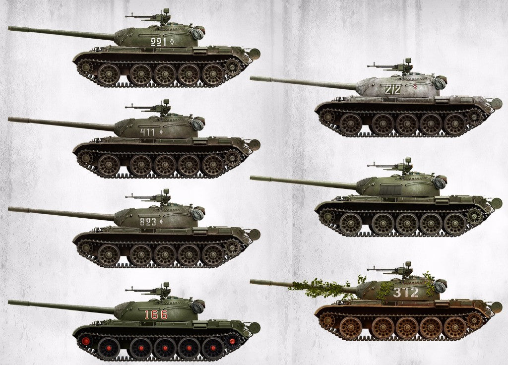 MiniArt MT37009 1:35 Soviet T-54A with Interior