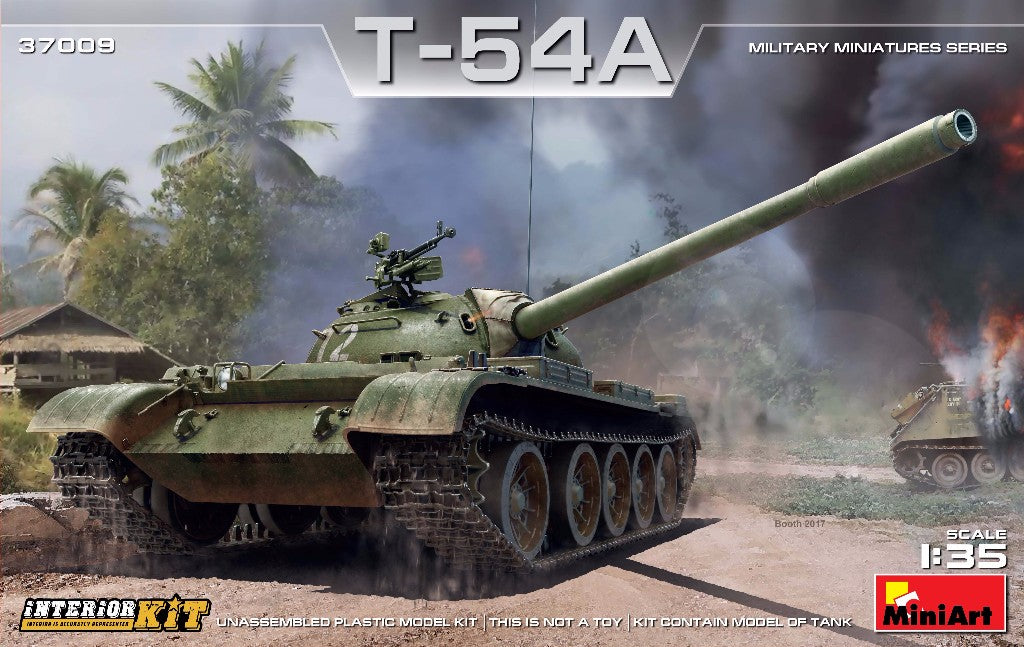 MiniArt MT37009 1:35 Soviet T-54A with Interior