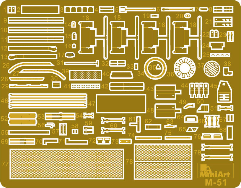 MiniArt MT37010 1:35 TIRAN 4 EARLY TYPE