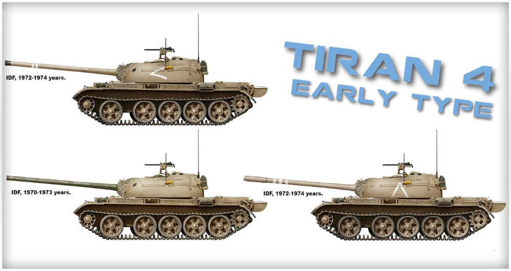 MiniArt MT37010 1:35 TIRAN 4 EARLY TYPE