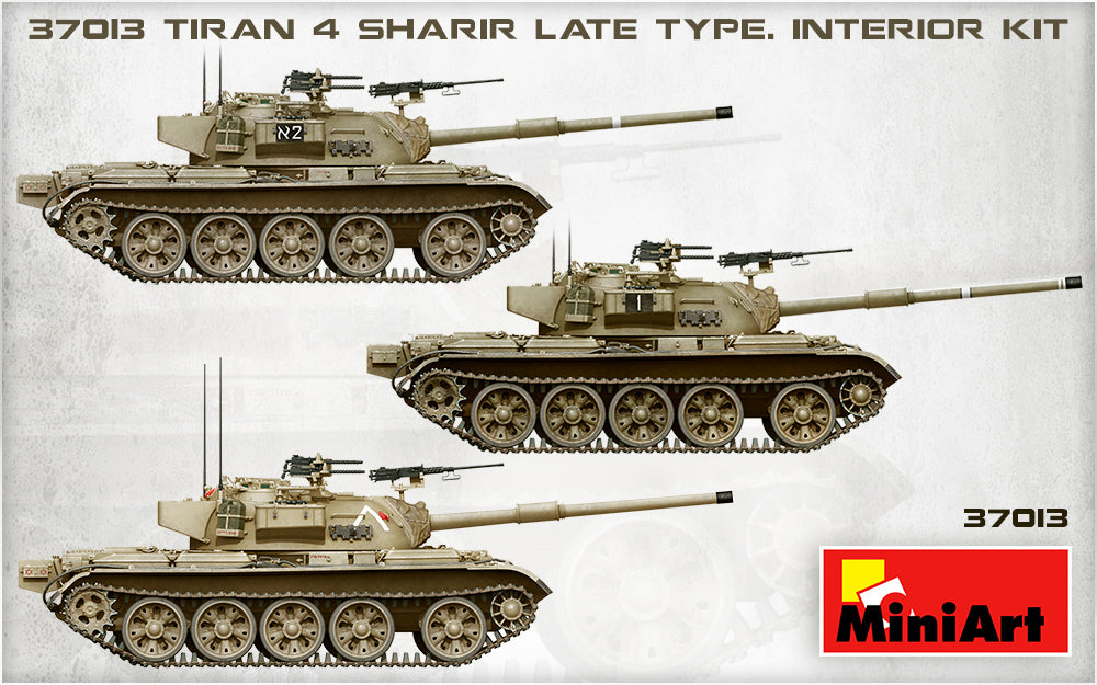 MiniArt MT37013 1:35 TIRAN 4 SHARIR LATE TYPE