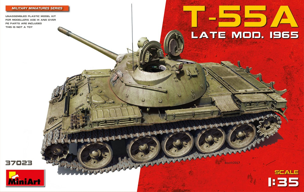 MiniArt MT37023 1:35 Soviet medium tank T-55A LATE MOD