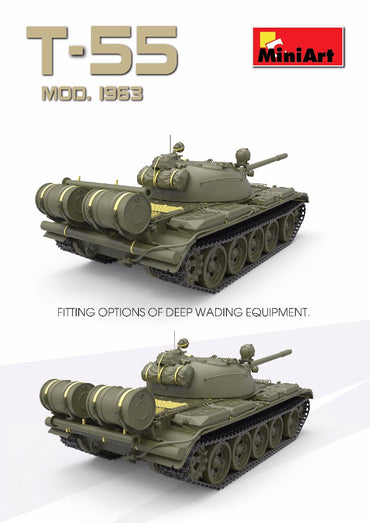 MiniArt MT37027 1:35 Soviet T-55 Medium tank