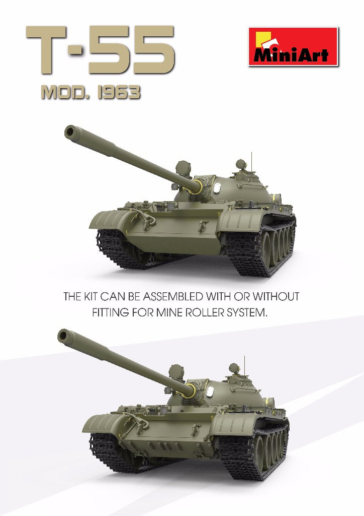 MiniArt MT37027 1:35 Soviet T-55 Medium tank