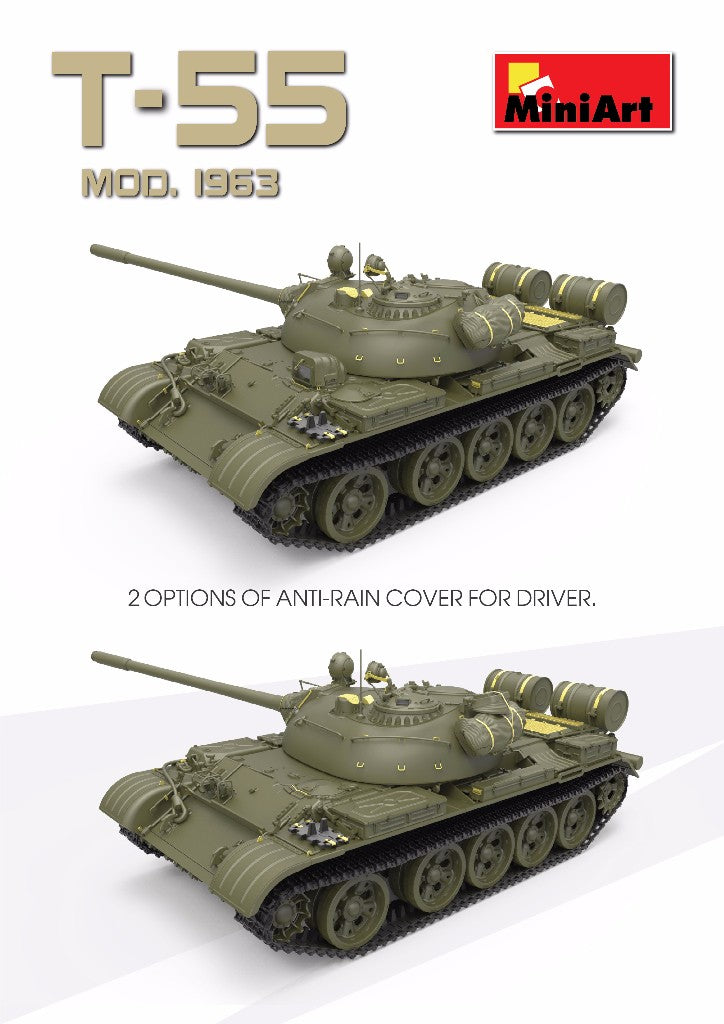 MiniArt MT37027 1:35 Soviet T-55 Medium tank