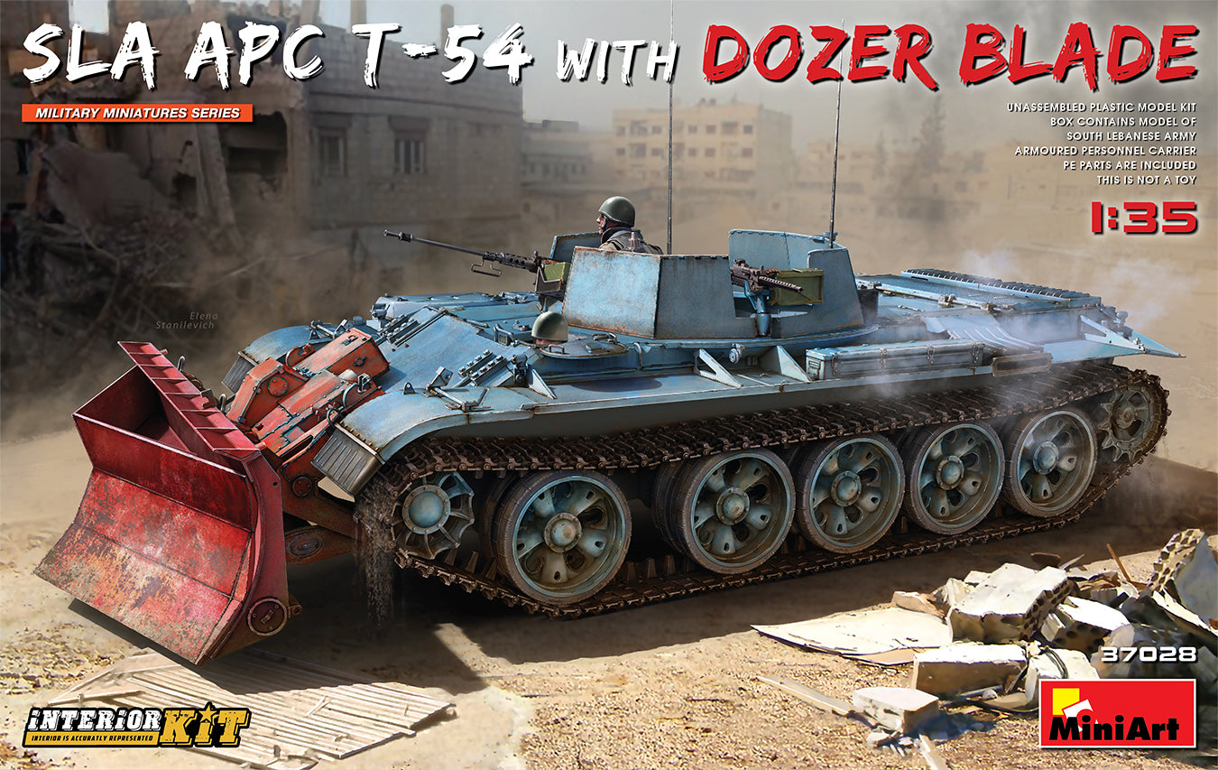 MiniArt MT37028 1:35 SLA APC T-54 w/DOZER BLADE