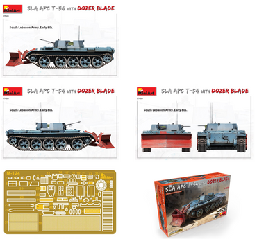 MiniArt MT37028 1:35 SLA APC T-54 w/DOZER BLADE