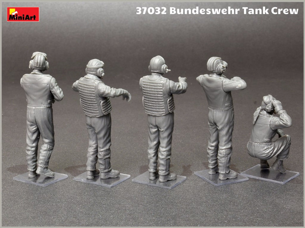 MiniArt MT37032 Bundeswehr Tank Crew (5 Figs) 1:35