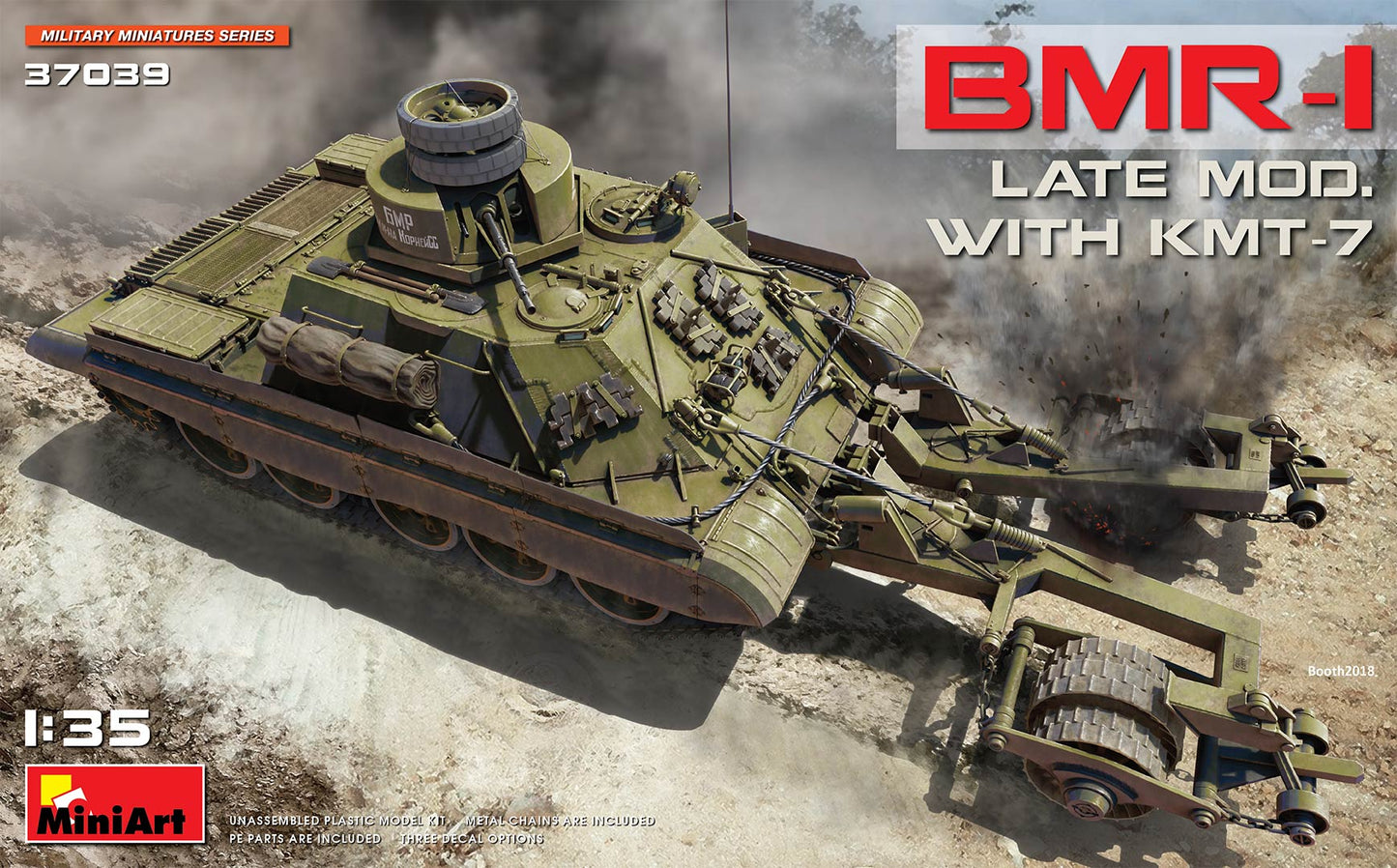MiniArt MT37039 1:35 Soviet BMR-1 LATE MOD