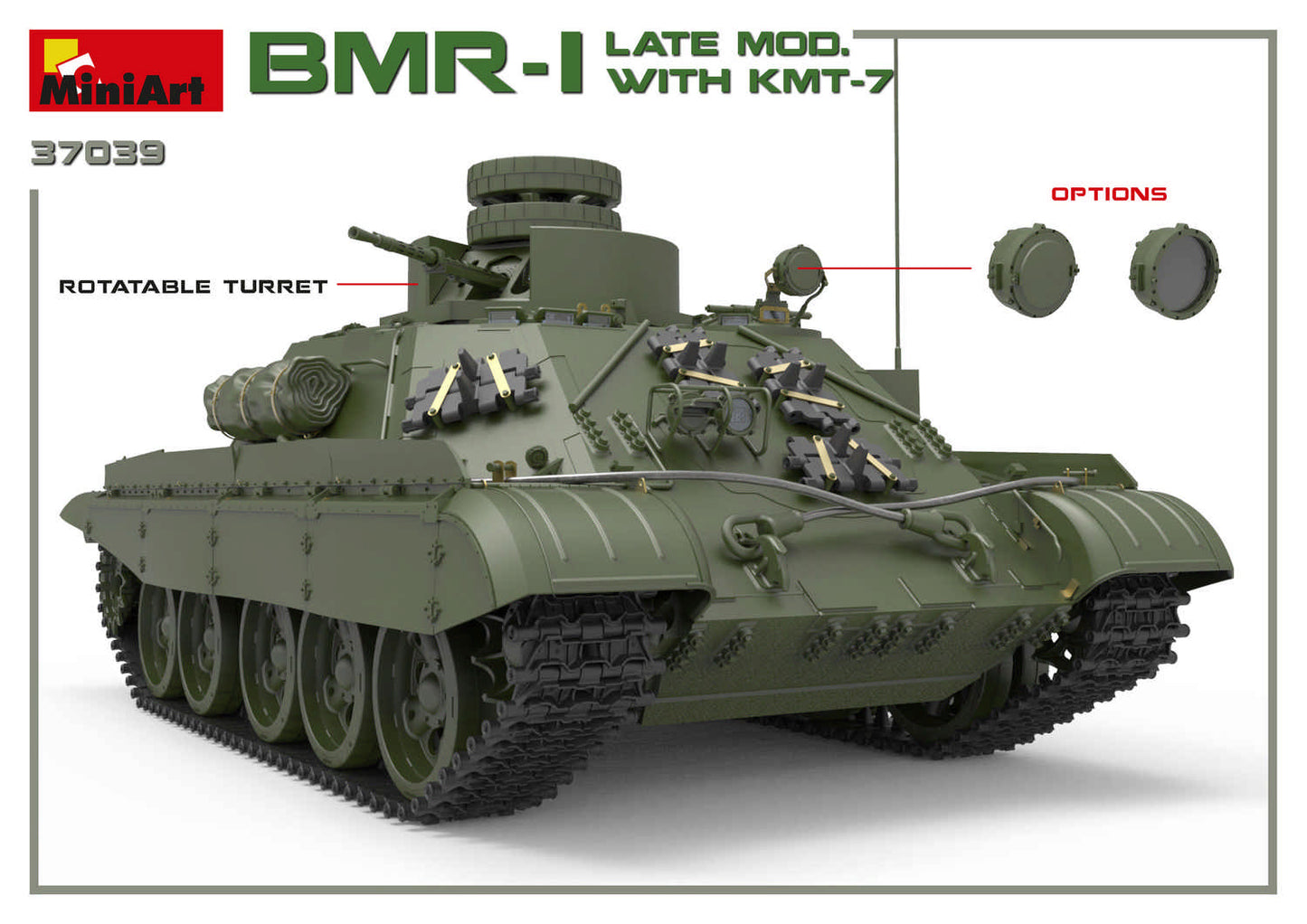 MiniArt MT37039 1:35 Soviet BMR-1 LATE MOD