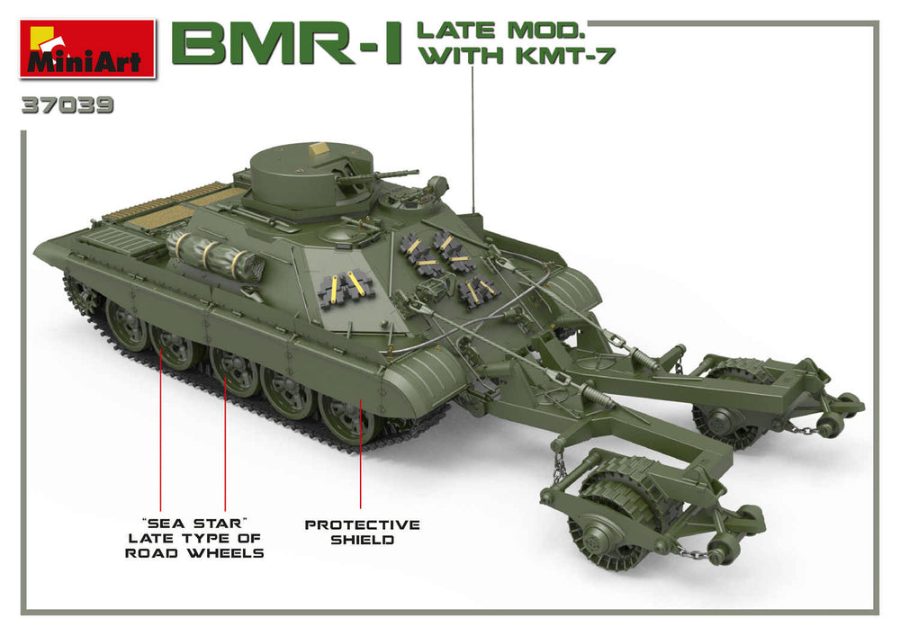 MiniArt MT37039 1:35 Soviet BMR-1 LATE MOD