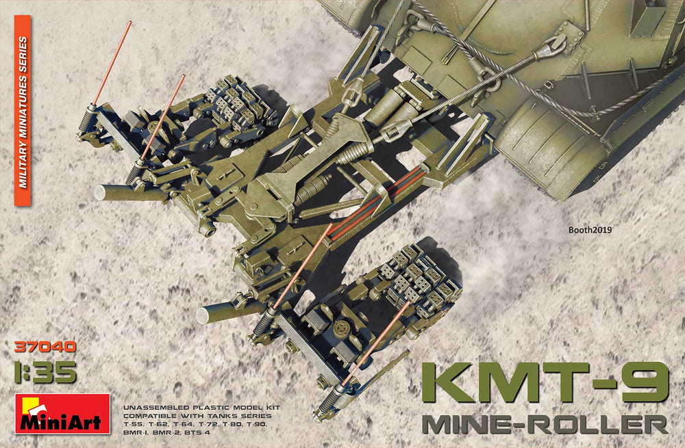 MiniArt MT37040 KMT-9 Mine-Roller w/PE Parts 1:35