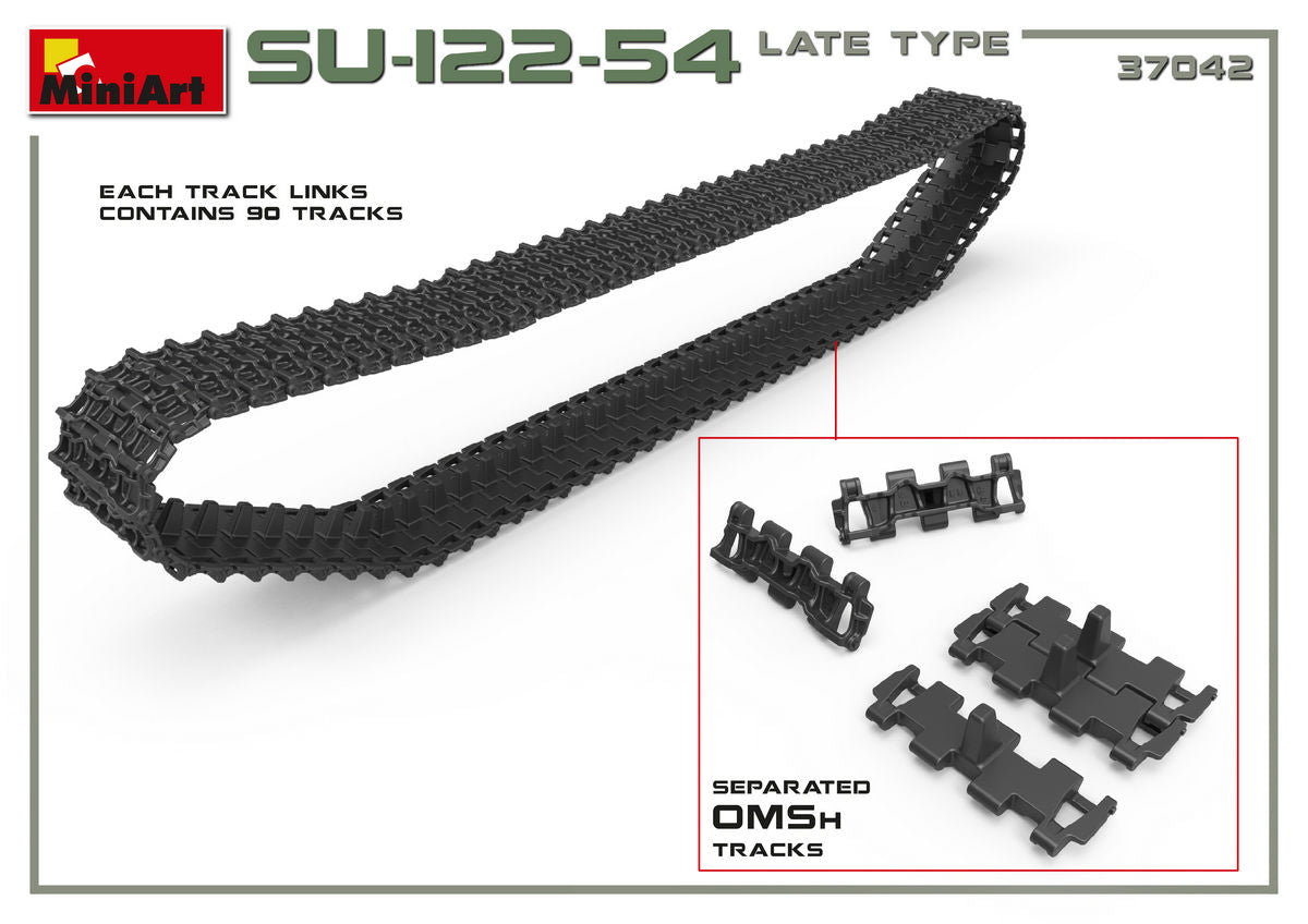 MiniArt MT37042 Soviet SU-122-54 Late Type 1:35