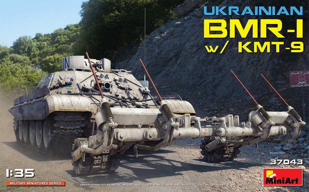 MiniArt MT37043 Ukrainian BMR-1 with KMT-9 Roller 1:35
