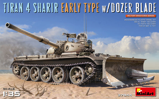 MiniArt MT37044 Tiran 4 Sharir Early w/Dozer Blade 1:35