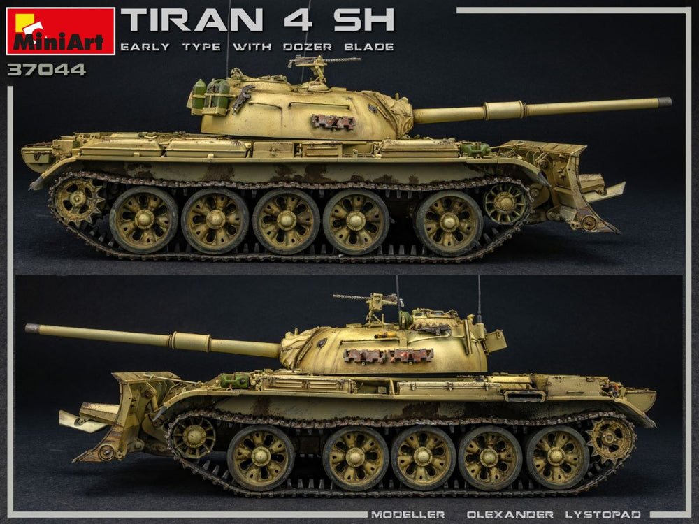 MiniArt MT37044 Tiran 4 Sharir Early w/Dozer Blade 1:35