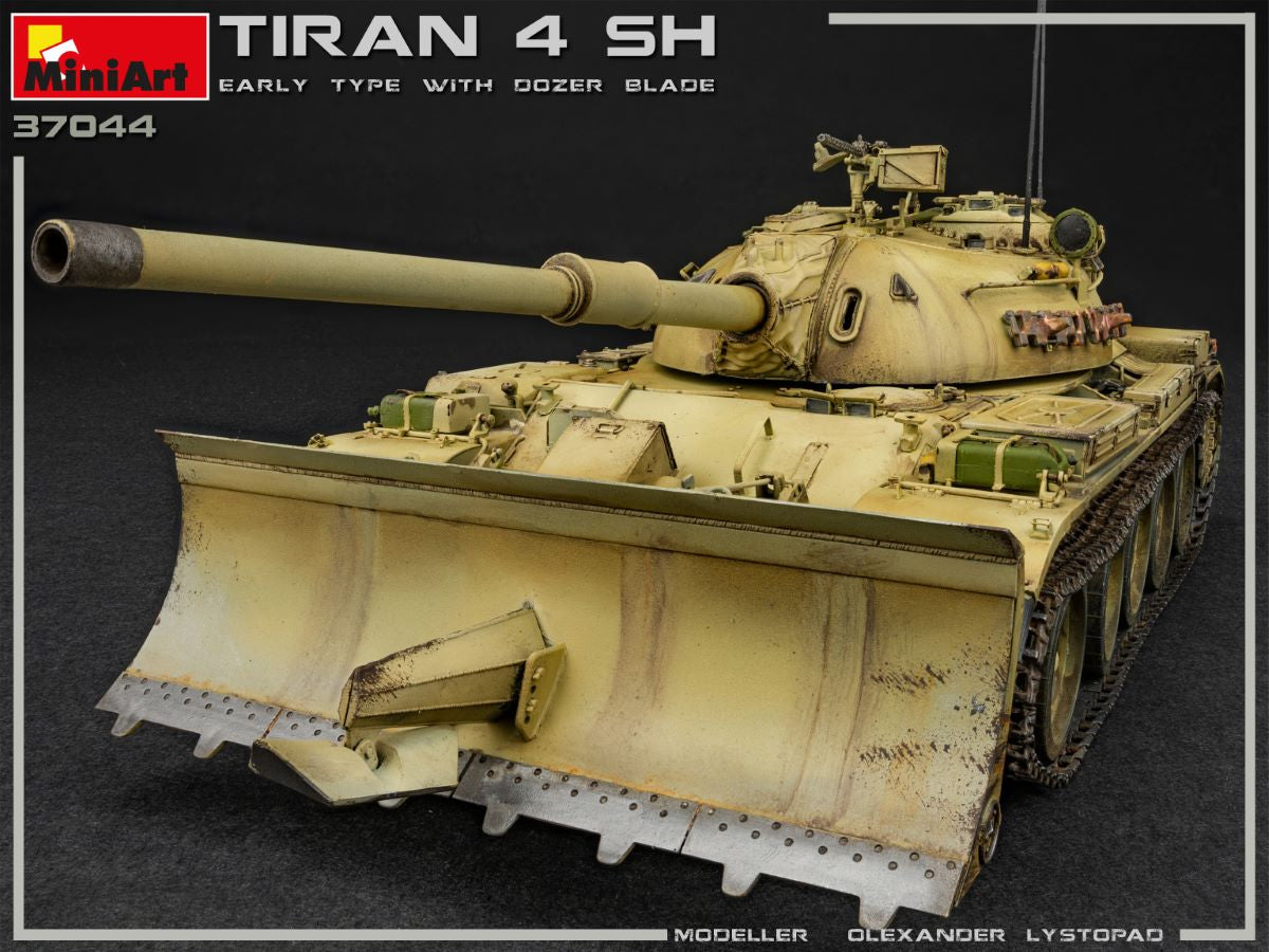 MiniArt MT37044 Tiran 4 Sharir Early w/Dozer Blade 1:35