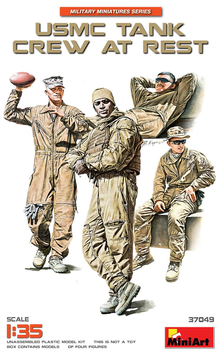 MiniArt MT37049 1:35 USMC TANK CREW AT REST