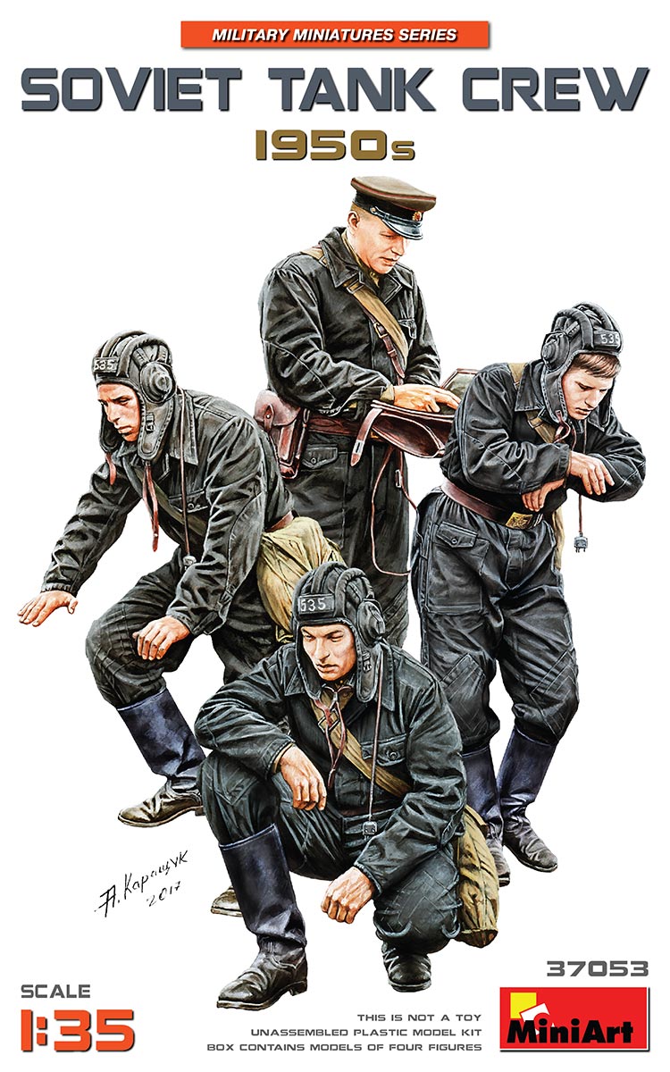 MiniArt MT37053 1:35 SOVIET TANK CREW 1950s