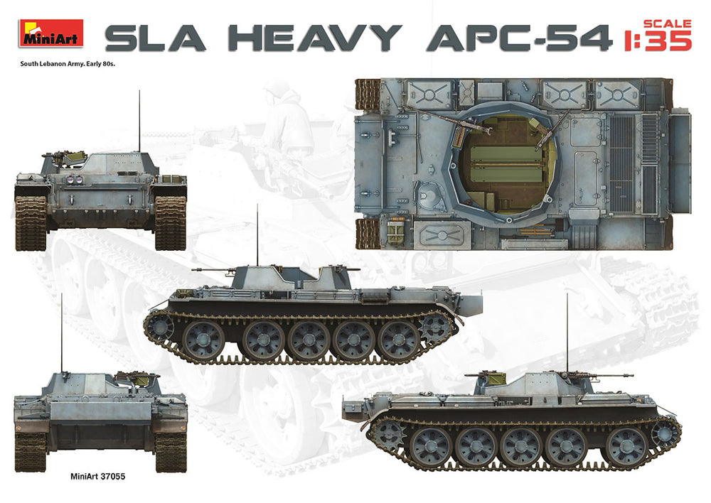 MiniArt MT37055 1:35 SLA HEAVY APC-54 with interior
