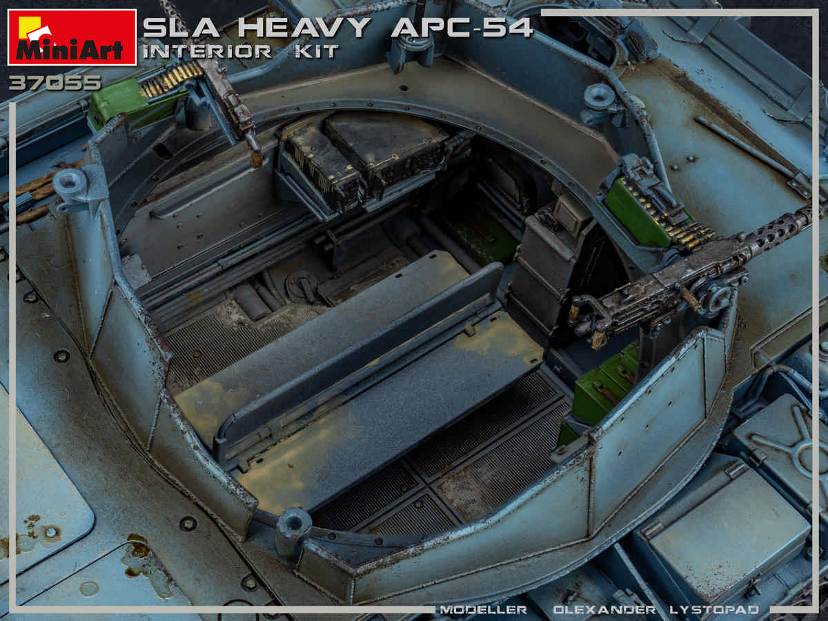 MiniArt MT37055 1:35 SLA HEAVY APC-54 with interior