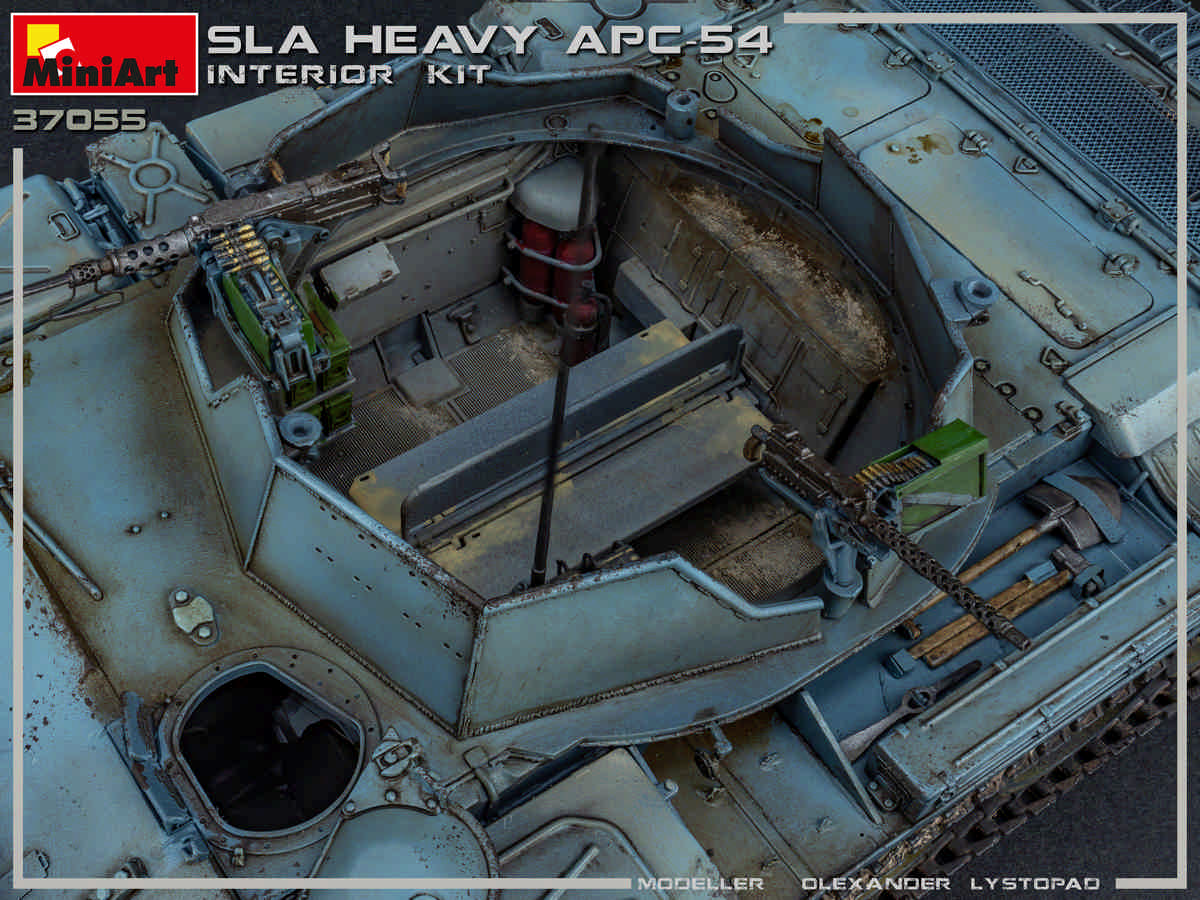 MiniArt MT37055 1:35 SLA HEAVY APC-54 with interior