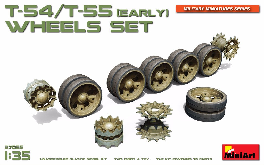 MiniArt MT37056 1:35 Soviet T-54, T-55
