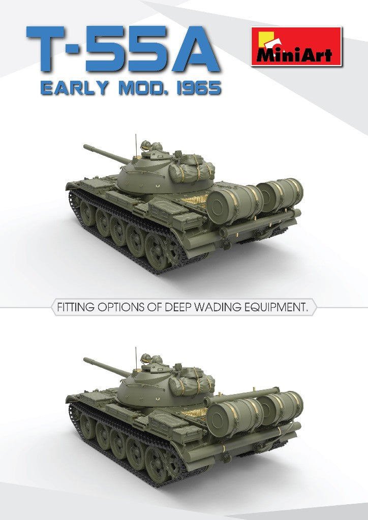 MiniArt MT37057 1:35 Soviet T-55A EARLY MOD