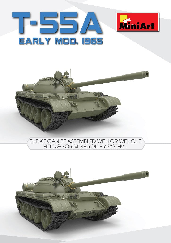MiniArt MT37057 1:35 Soviet T-55A EARLY MOD