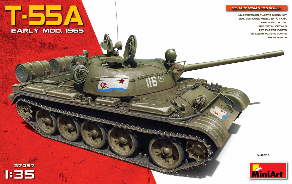 MiniArt MT37057 1:35 Soviet T-55A EARLY MOD