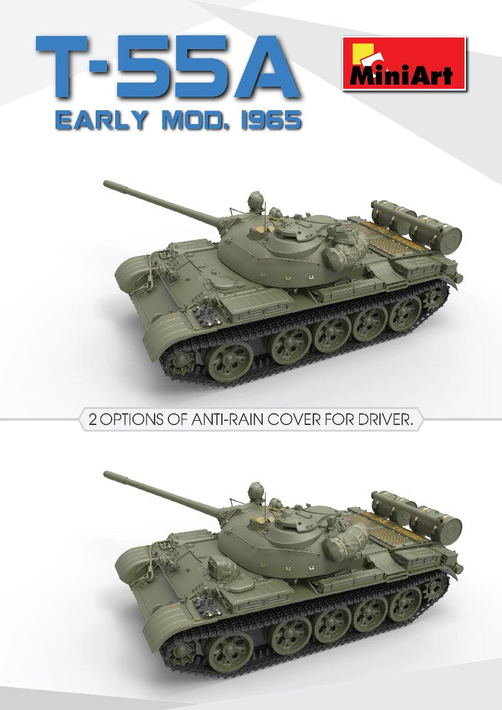 MiniArt MT37057 1:35 Soviet T-55A EARLY MOD