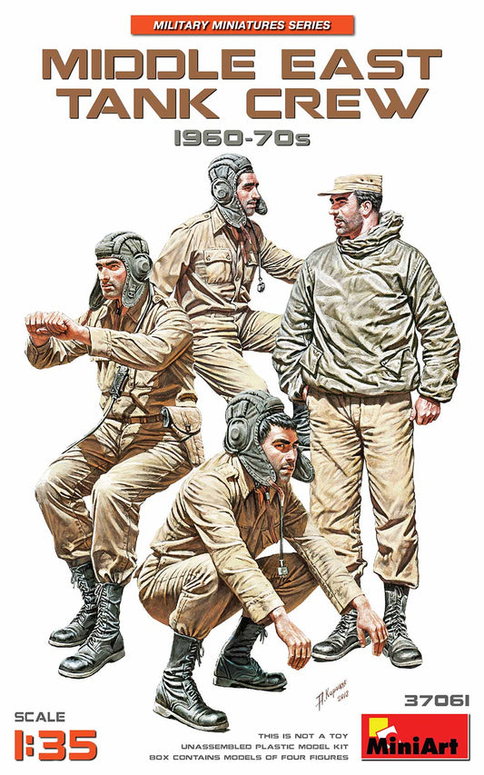 MiniArt MT37061 1:35 Middle East Tank Crew 1960-70's Box