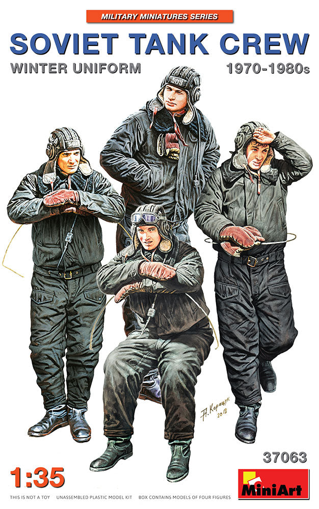 MiniArt MT37063 1:35 SOVIET TANK CREW 1970-1980s