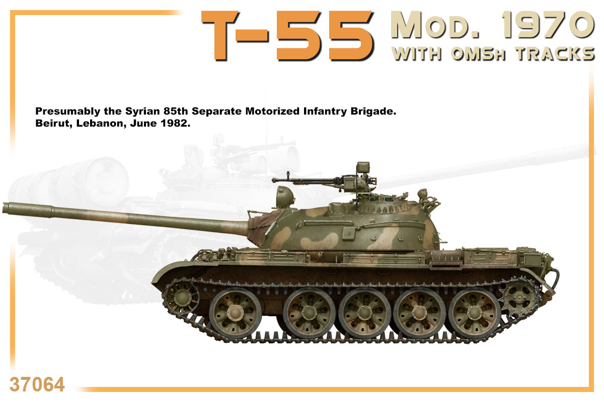 MiniArt MT37064 1:35 Soviet T-55 Mod