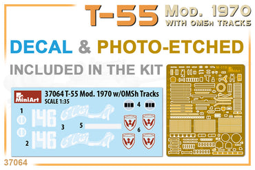 MiniArt MT37064 1:35 Soviet T-55 Mod
