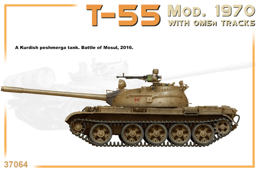 MiniArt MT37064 1:35 Soviet T-55 Mod