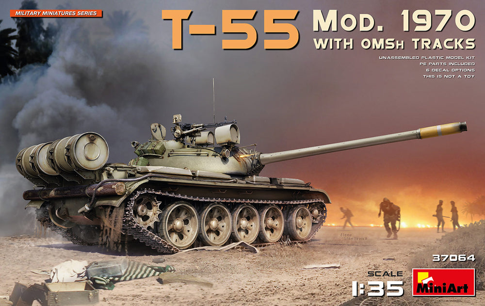 MiniArt MT37064 1:35 Soviet T-55 Mod