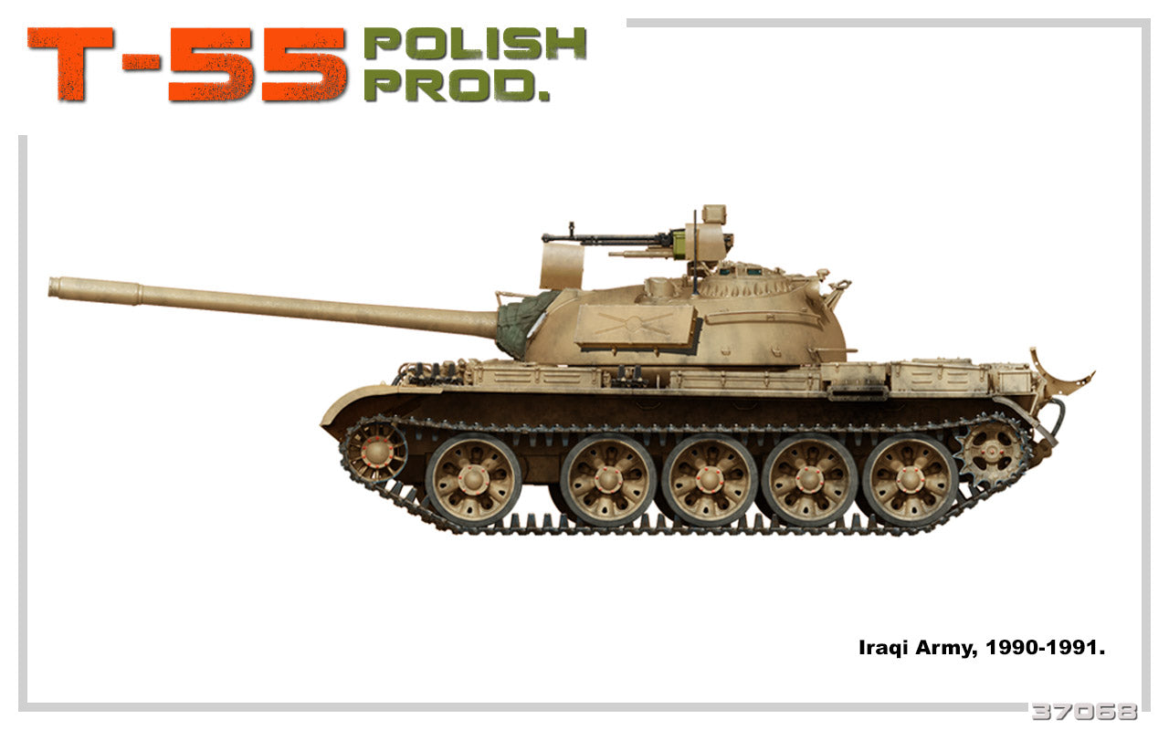 MiniArt MT37068 Soviet T-55 Polish Production 1:35