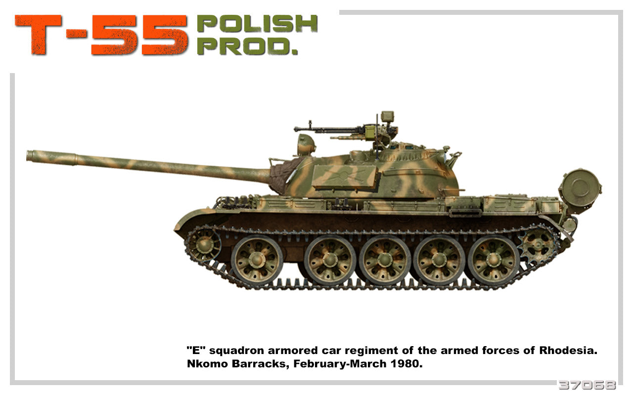 MiniArt MT37068 Soviet T-55 Polish Production 1:35