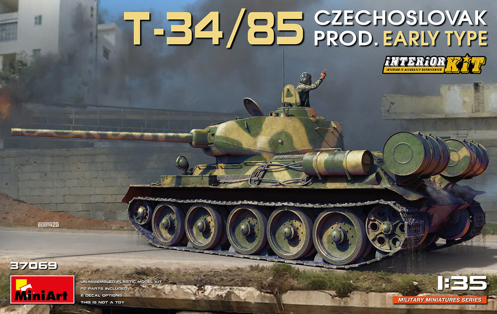 MiniArt MT37069 1:35 T-34/85 CZECHOSLOVAK PROD