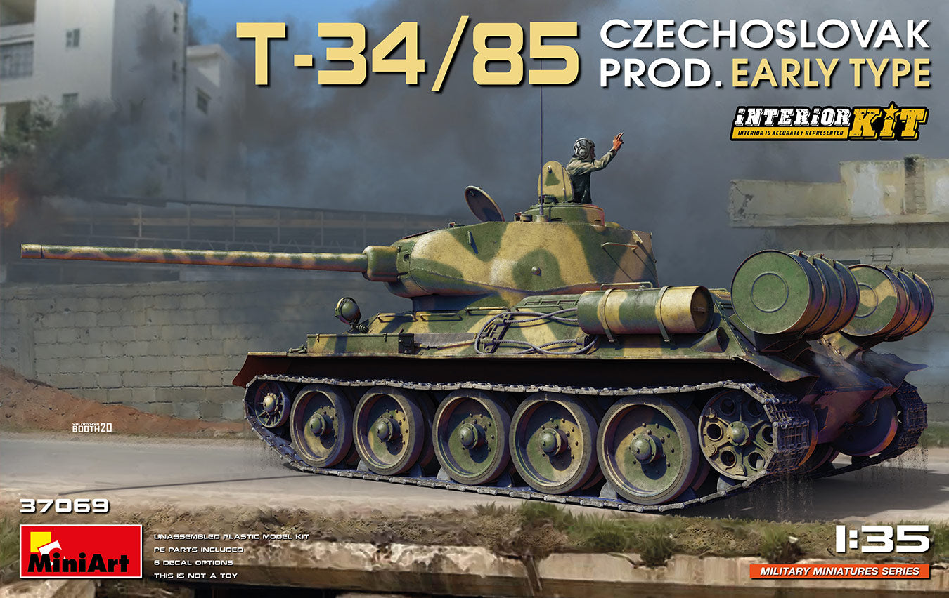 MiniArt MT37069 1:35 T-34/85 CZECHOSLOVAK PROD