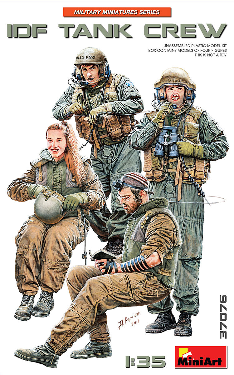 MiniArt MT37076 1:35 IDF TANK CREW