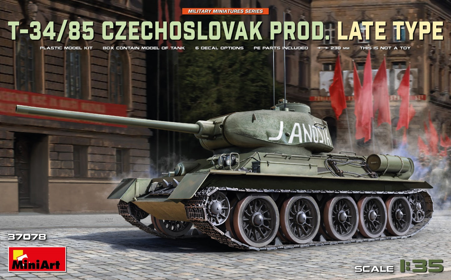 MiniArt MT37078 1:35 T-34-85 Czechoslovak Prod