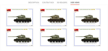 MiniArt MT37078 1:35 T-34-85 Czechoslovak Prod